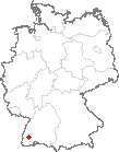Karte Schönwald im Schwarzwald